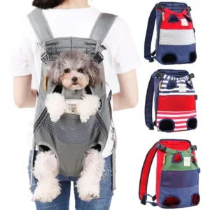 Pet Backpack Carrier for Small to Medium Dogs.