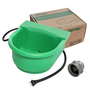 Automatic Heated Bowl 1.3 Gallon Outdoor Thermal Water Trough for Pets