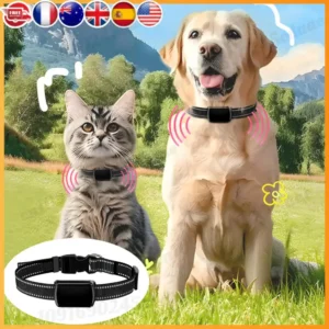 Pet GPS Tracker with Adjustable Collar for Dogs and Cats