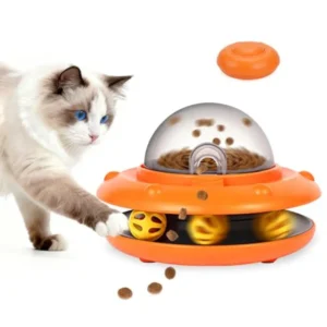 Interactive Cat Toy Automatic Puzzle Toy for Indoor Cats.