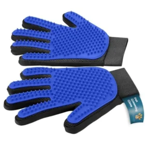 Pet Grooming Gloves Efficient Dog and Cat Grooming Gloves 2-in-1