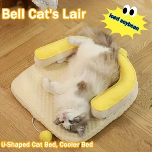Summer Cooling Cat Bed