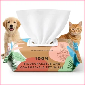 Plant-Based Pet Wipes, Hypoallergenic