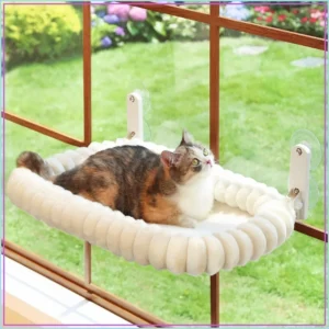 Foldable Cat Window Perch - Cordless