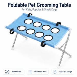 Pet Nail Trimming Hammock Table Portable Cat Small Dog Grooming Station