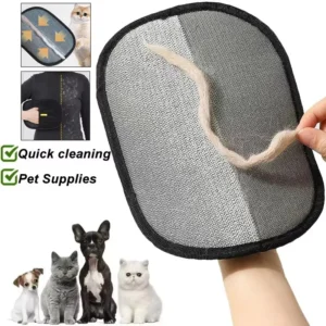 Portable Washable Pet Hair Removal Glove Fur Remover For Cat Dog