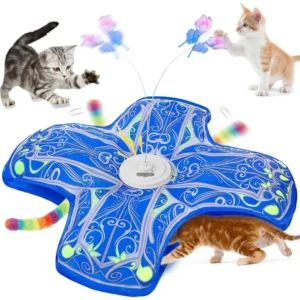 Rechargeable Touch Activated Interactive Hide and Seek Cat Toy