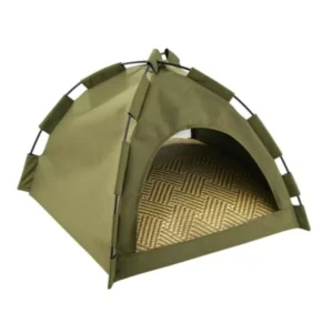 Outdoor Pet Tent Semi-Enclosed Portable Shelter for Cat Dog