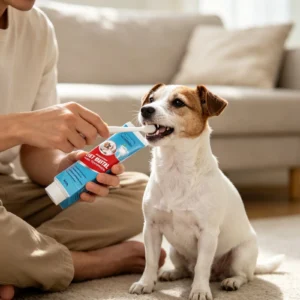 YEGBONG Pet Toothpaste Clean Pet Tooth Surface Gently Remove Residual Dirt Eliminate Bad Breath