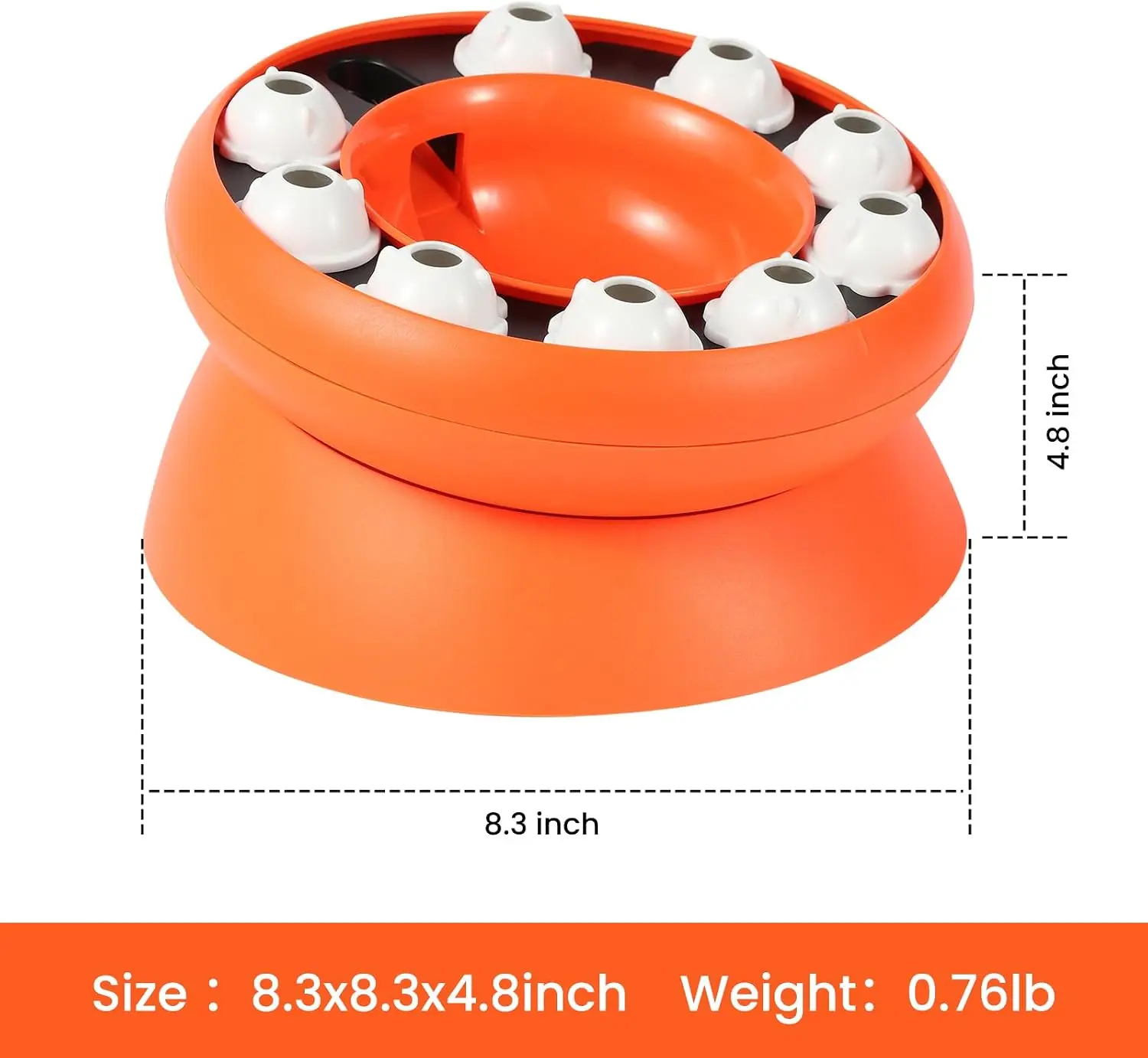 Cat Puzzle Feeder Toy, Interactive - Image 6