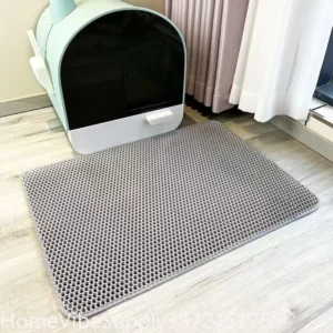 Extra Large 2 Layer Cat Litter Mat Heavy Duty Waterproof Non Slip Washable