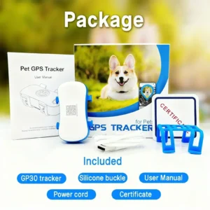 GPS Pet Tracker 4G for Dogs & Cats Built-in SIM with Real-Time Tracking, WiFi Home Positioning, IP67 Waterproof, Plan Required - Thumbnail Image 6