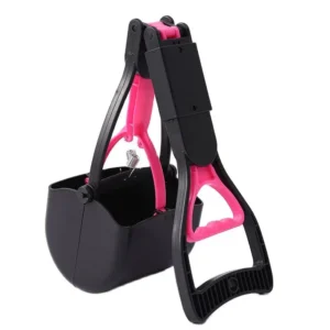 Pooper Scooper For Dog Jaw Clamp Heavy Duty Long Handle Poop Scooper - Thumbnail Image 4