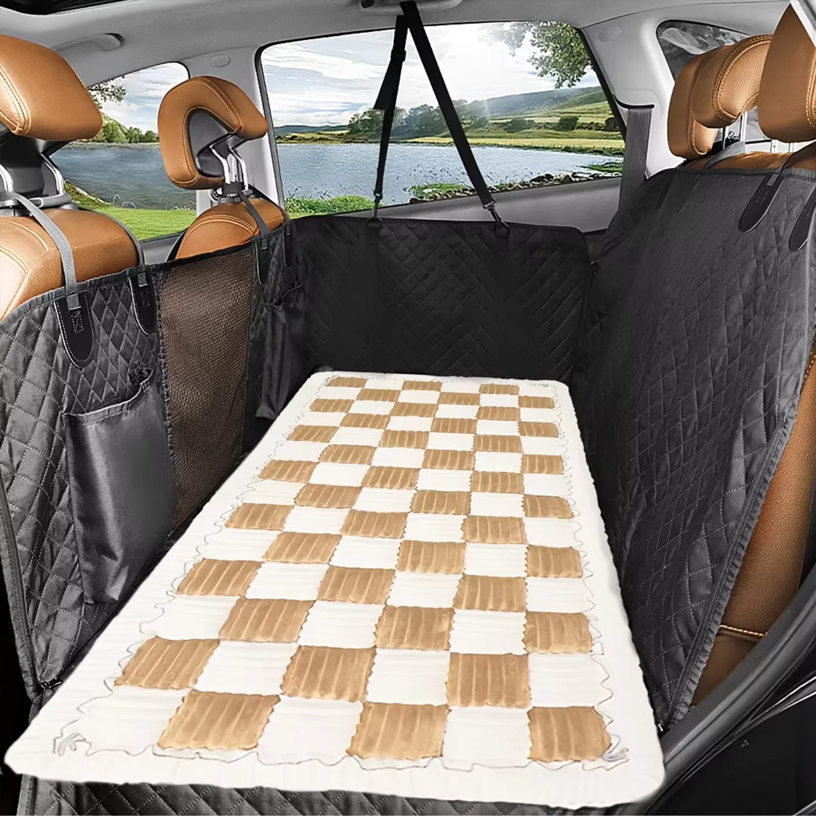 Dog Bed Warm Mat for Car Seat Cover Pet Cat Blanket Anti-slip Washable Cushion Sofa - Image 4