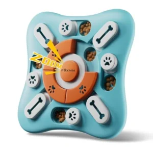 Interactive Dog Treat Puzzle Toys for IQ Training and Mental Stimulating, Fun Slow Feeder