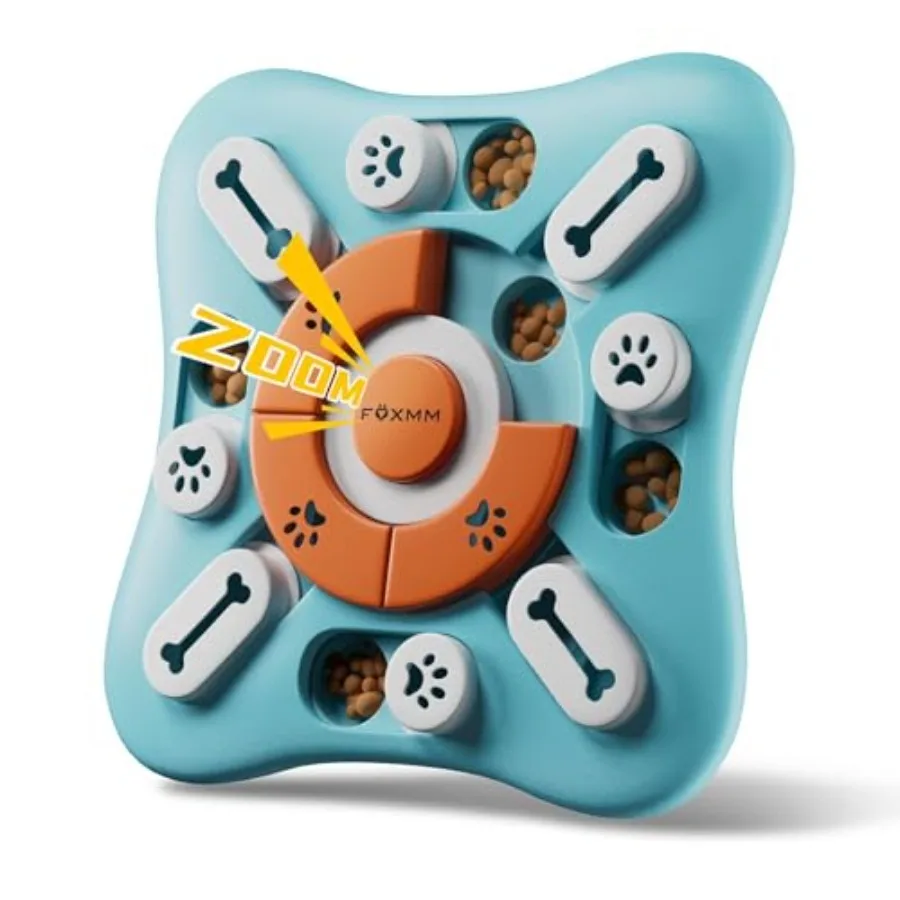Interactive Dog Treat Puzzle Toys for IQ Training and Mental Stimulating, Fun Slow Feeder - Image 1