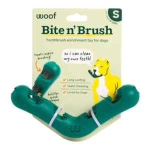 The Bite n' Brush - Dog Toothbrush Toy - Scrub Plaque and Tartar from Your Dog's Teeth - Thumbnail Image 2