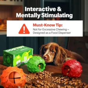 Treat Dispensing Dog Toys - Interactive Cognitive Dog Treat Puppies and Small Dogs - Thumbnail Image 5