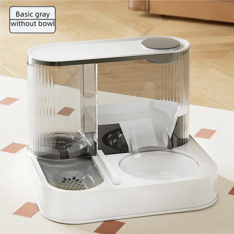 2 in 1 Gravity Pet Feeder Water Fountain Large Capacity Pet Bowl Set for Cats Dogs Puppies Kittens - Image 7