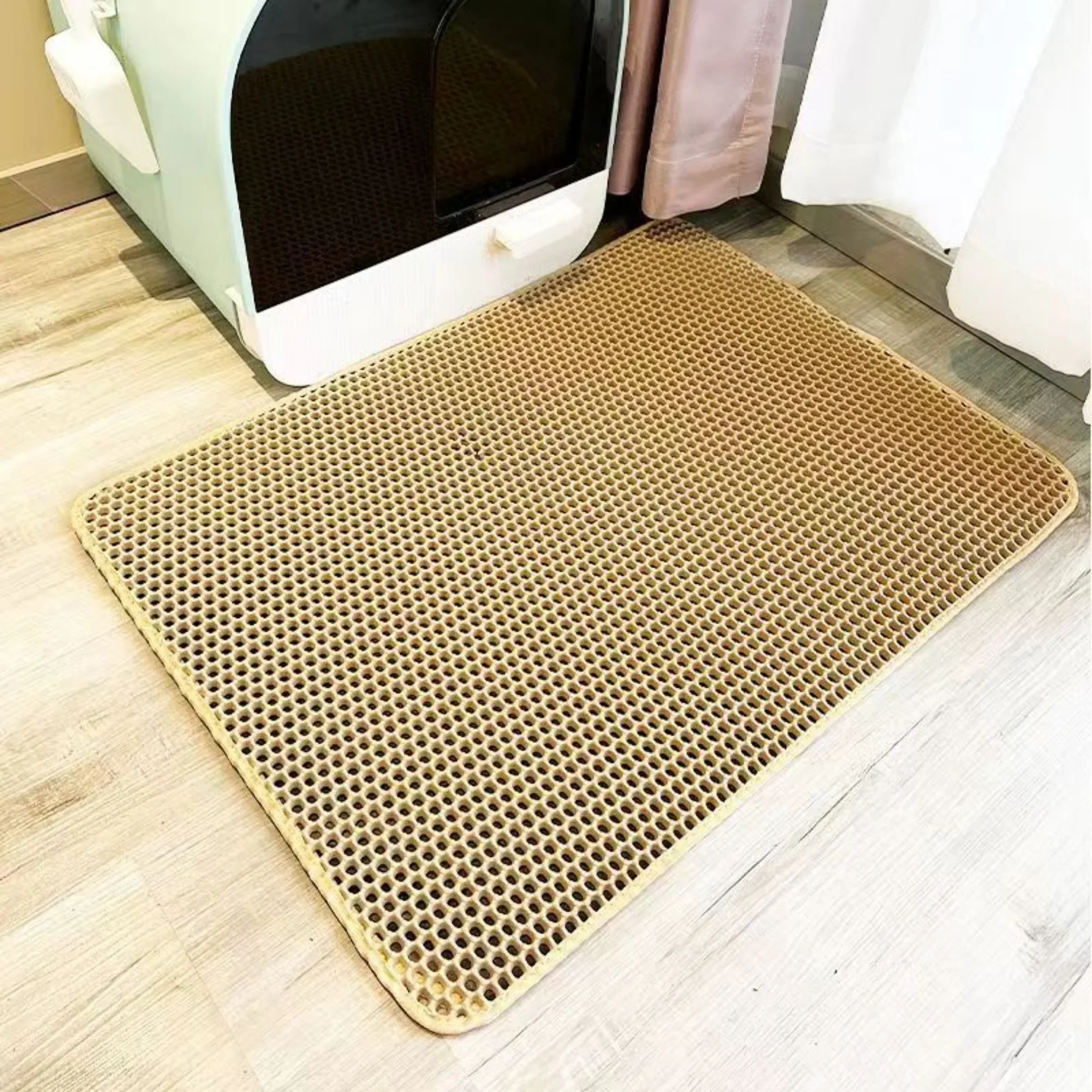 Extra Large 2 Layer Cat Litter Mat Heavy Duty Waterproof Non Slip Washable - Image 8
