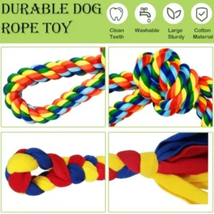 Tether Tug Toy for Dogs, Outdoor Interactive Play Equipment - Thumbnail Image 3
