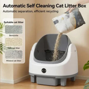 Nordivale Automatic Self Cleaning Litter Box App Control - Thumbnail Image 3
