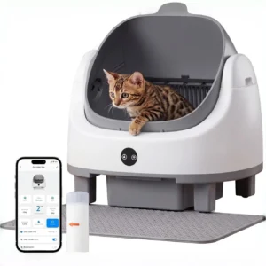 Nordivale Automatic Self Cleaning Litter Box App Control