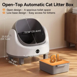 Nordivale Automatic Self Cleaning Litter Box App Control - Thumbnail Image 5