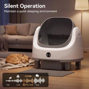Nordivale Automatic Self Cleaning Litter Box App Control - Thumbnail Image 6